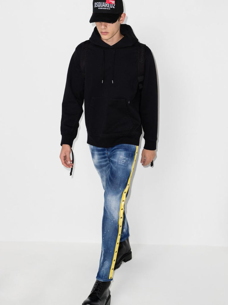 Skater Side Tape Slim Leg Jeans