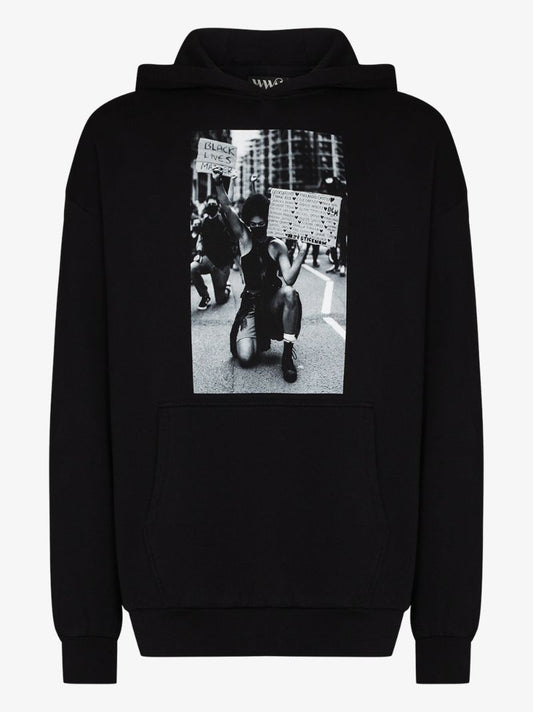 Kneel Print Hoodie