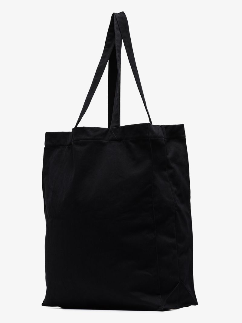Black Printed Tote Bag
