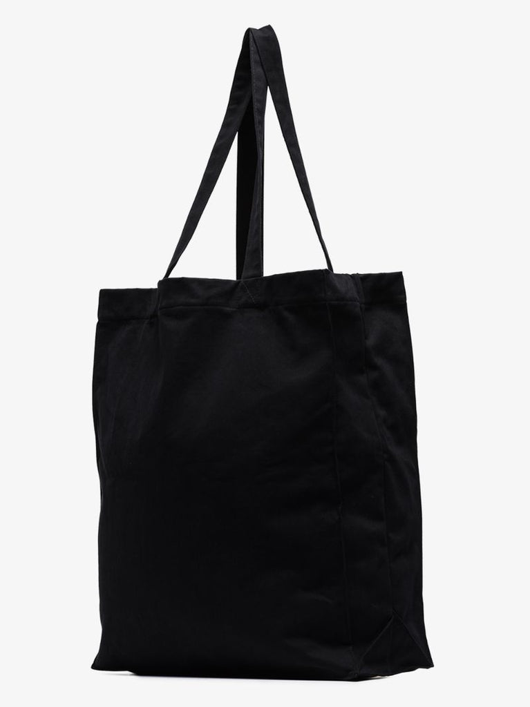 Black Printed Tote Bag