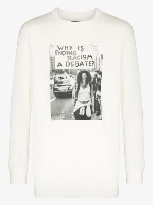 Protests Print Long Sleeve T-shirt