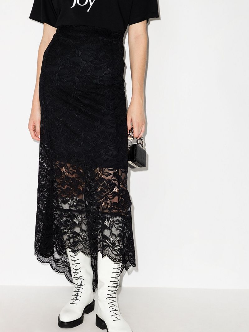 Lace Midi Skirt