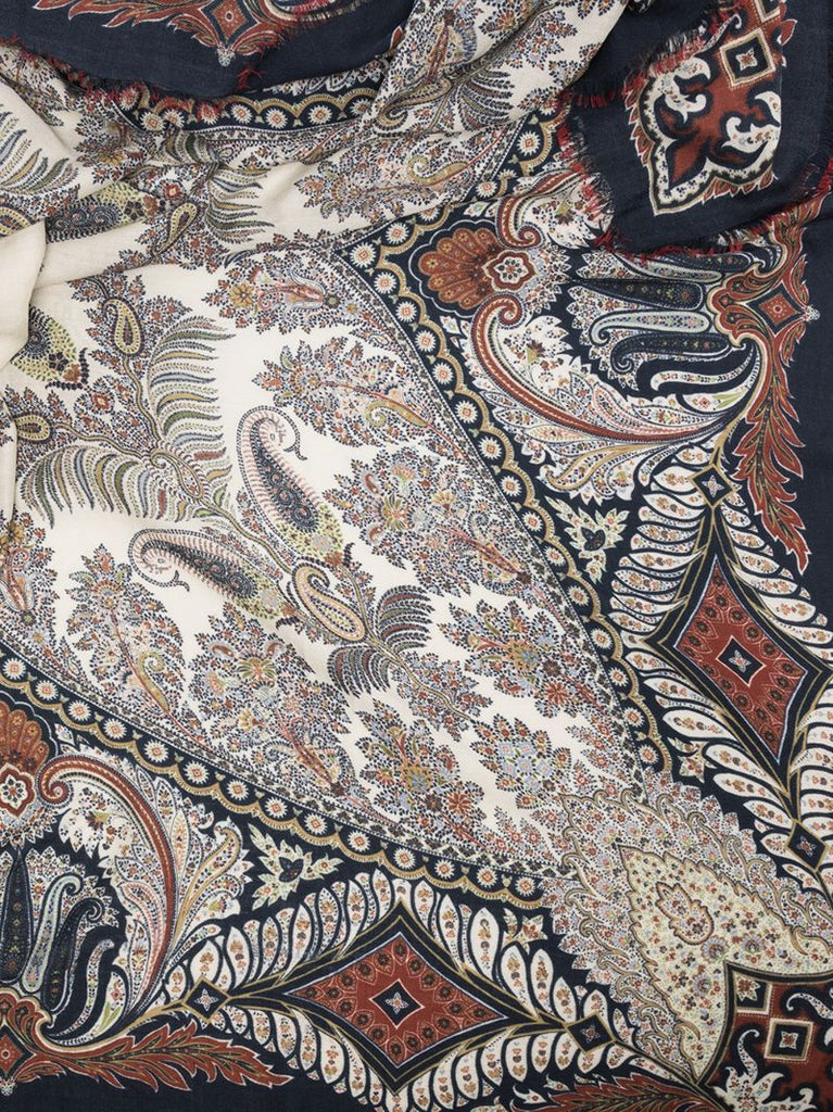 Neutral Bombay Scarf