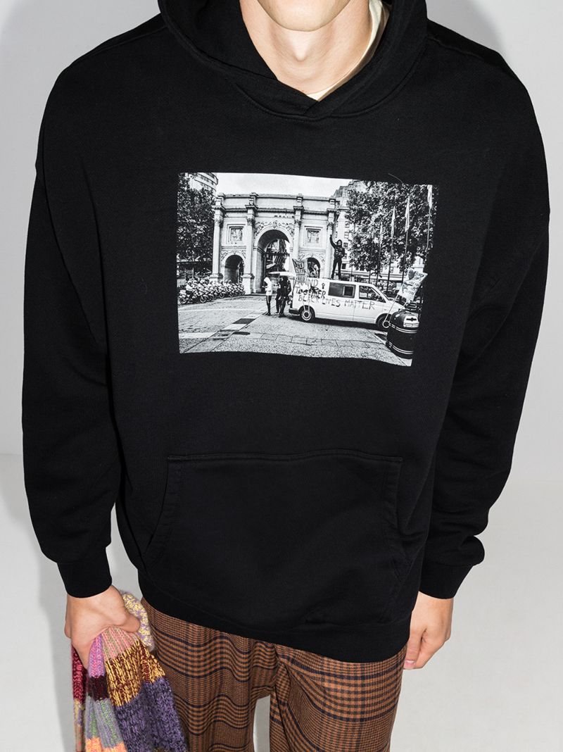 Printed Hoodie