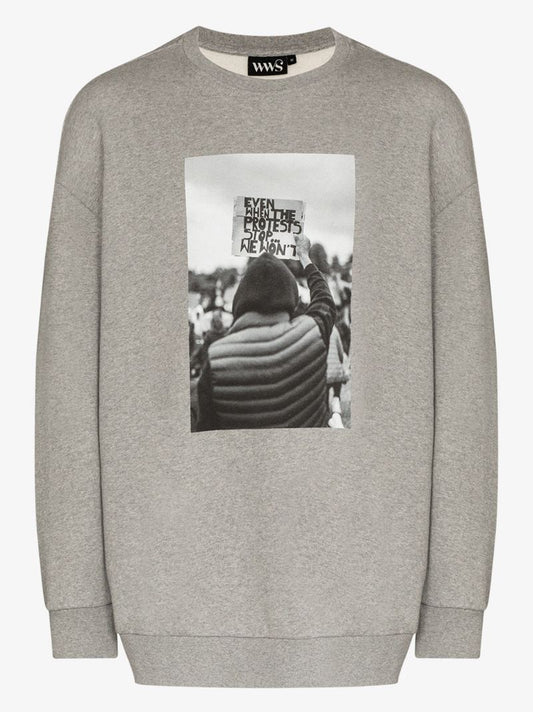 Protests Print Sweatshirt