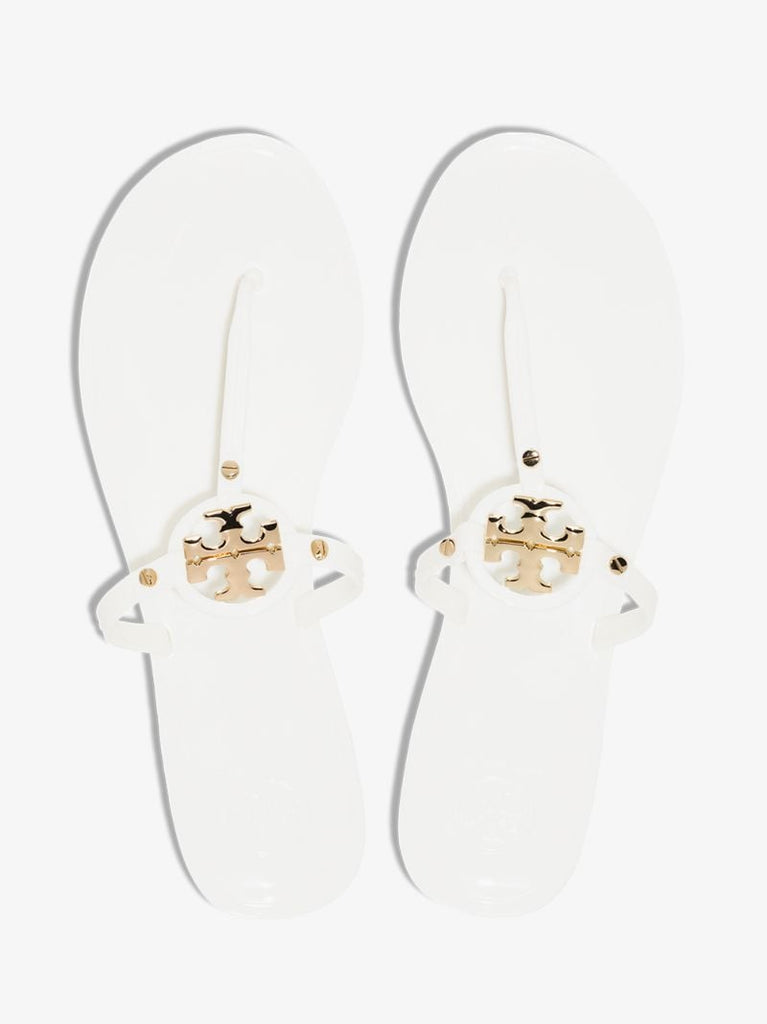 White Mini Miller Sandals