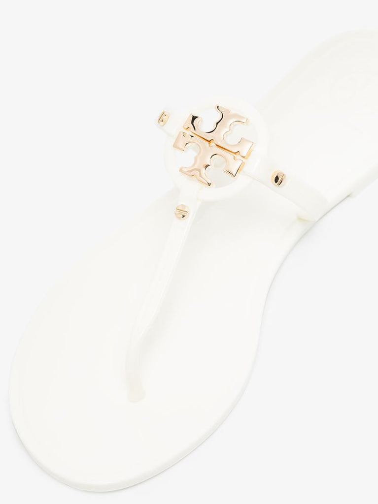 White Mini Miller Sandals