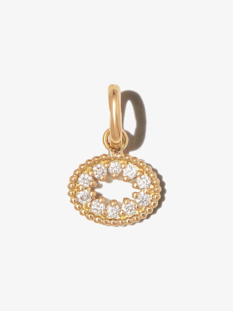 18k Yellow Gold Me Hearty Diamond Pendant