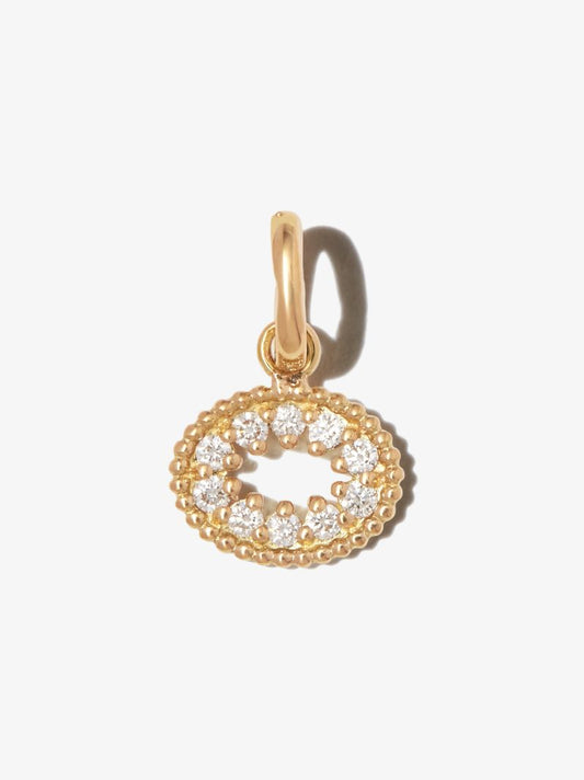 18k Yellow Gold Me Hearty Diamond Pendant