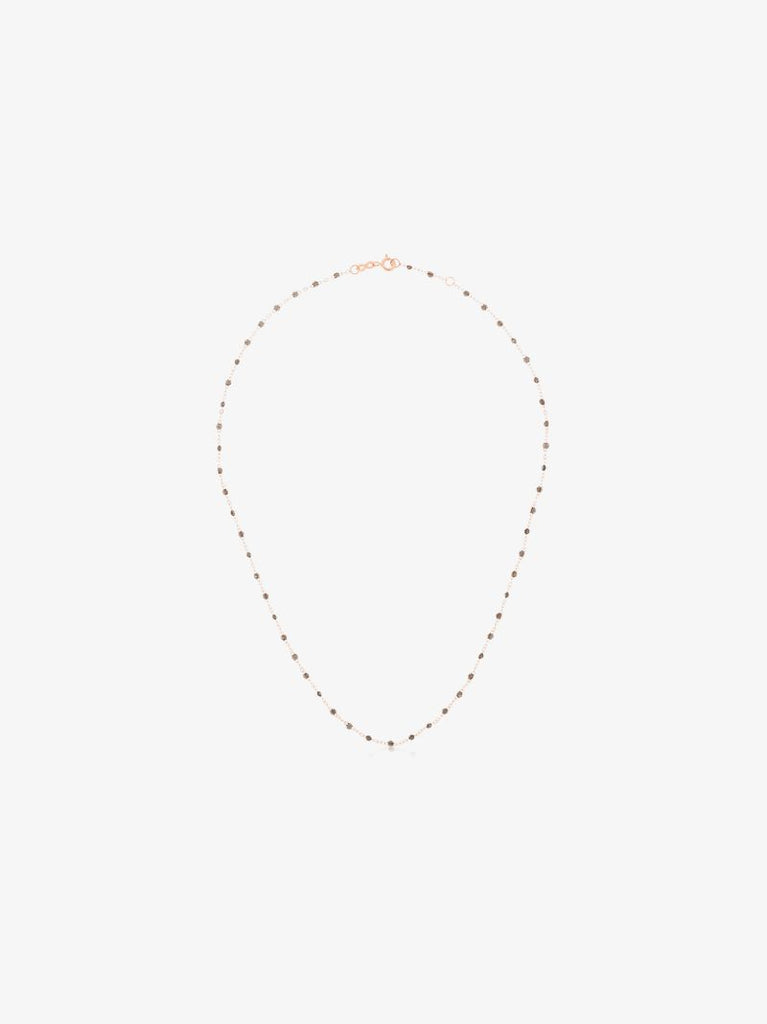 18k Rose Gold Classic Gigi Beaded Necklace