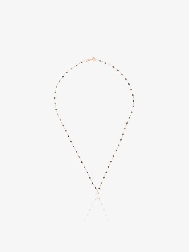 18k Rose Gold Gigi Supreme Beaded Diamond Necklace