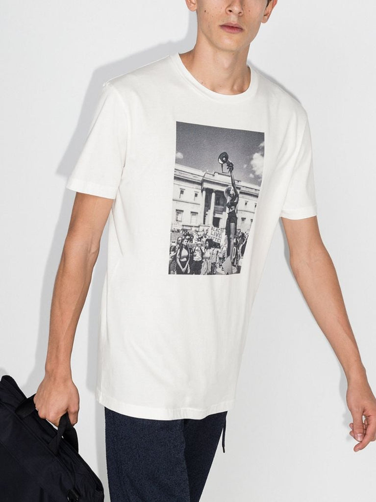 Megaphone Print T-shirt