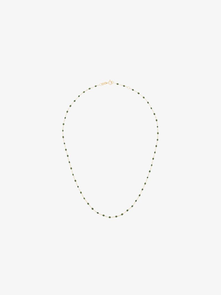 18k Yellow Gold Classic Gigi 42 Cm Beaded Necklace