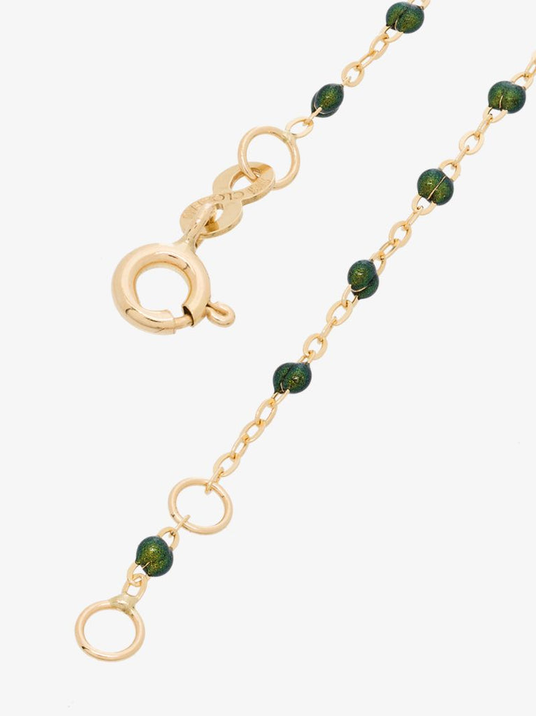 18k Yellow Gold Classic Gigi 42 Cm Beaded Necklace