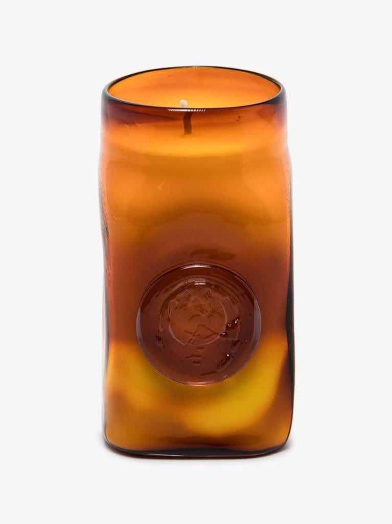 Brown and White Pablo Candle