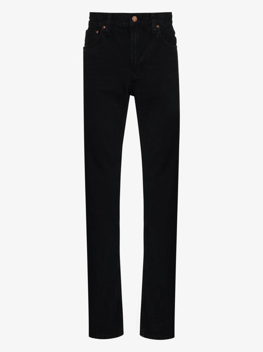 Black Gritty Jackson Straight Leg Jeans
