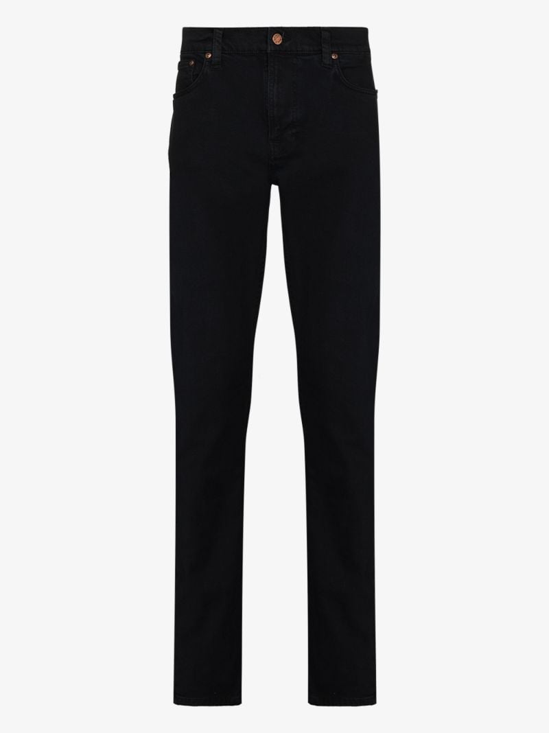Black Lean Dean Slim-leg Jeans