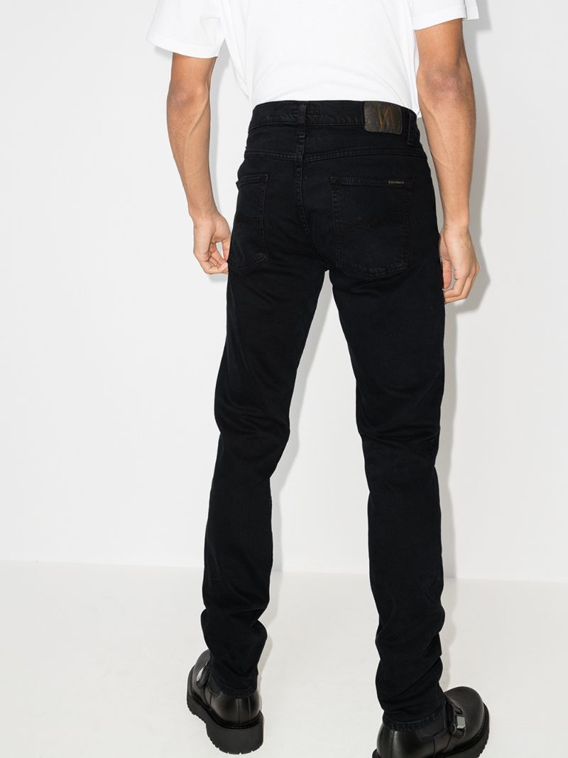 Black Lean Dean Slim-leg Jeans