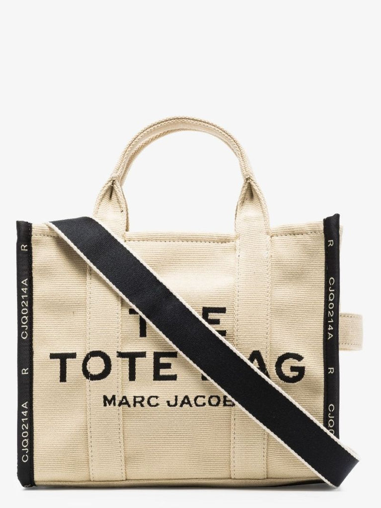 Neutral the Jacquard Small Tote Bag