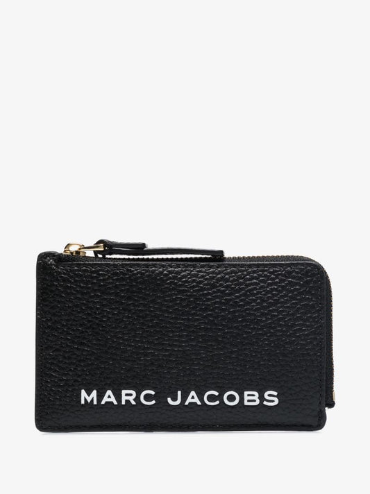 Black the Bold Small Leather Wallet