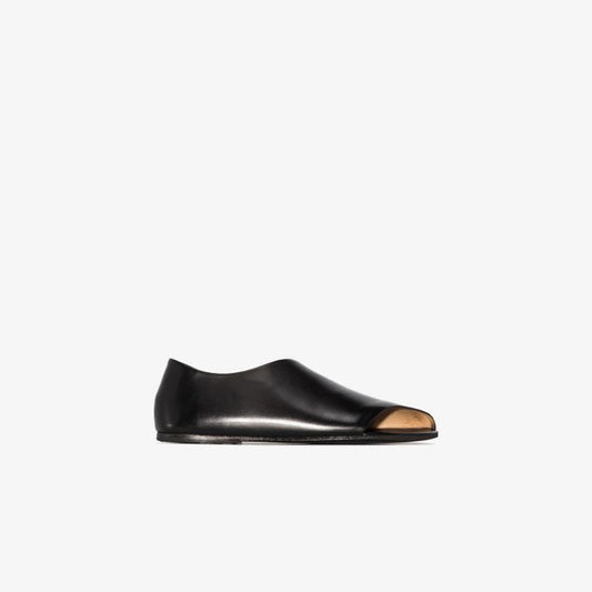 Black Arsella Pantofola Aperta Sandals
