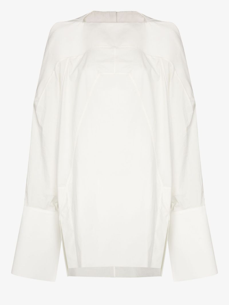 Long Sleeved Cocoon Blouse