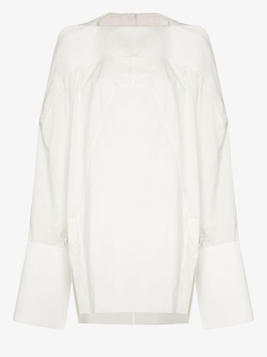 Long Sleeved Cocoon Blouse