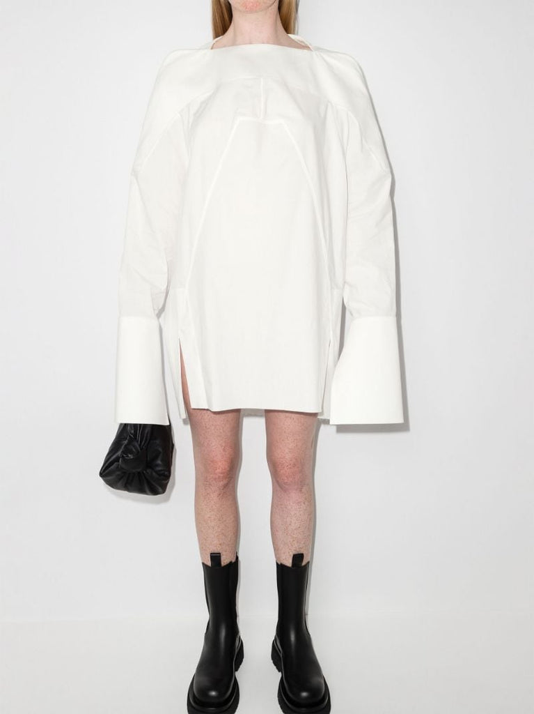 Long Sleeved Cocoon Blouse