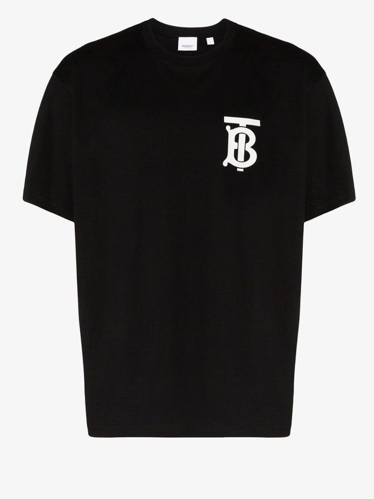 Black Monogram Logo T-shirt