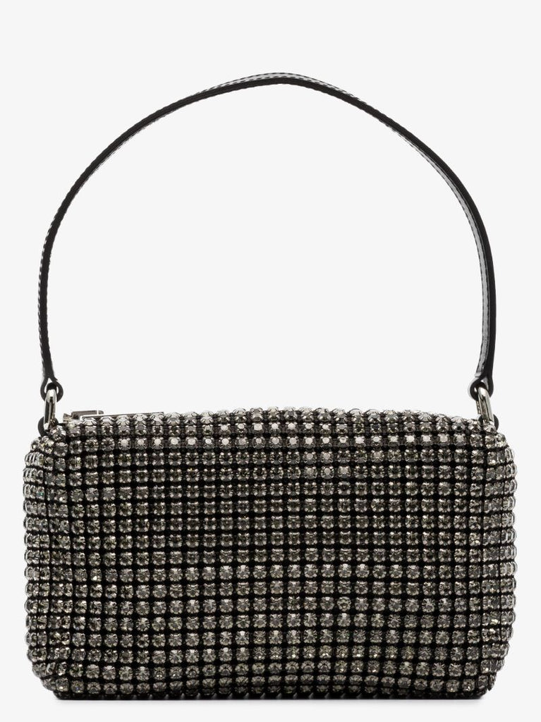 Black Heiress Crystal Mini Bag