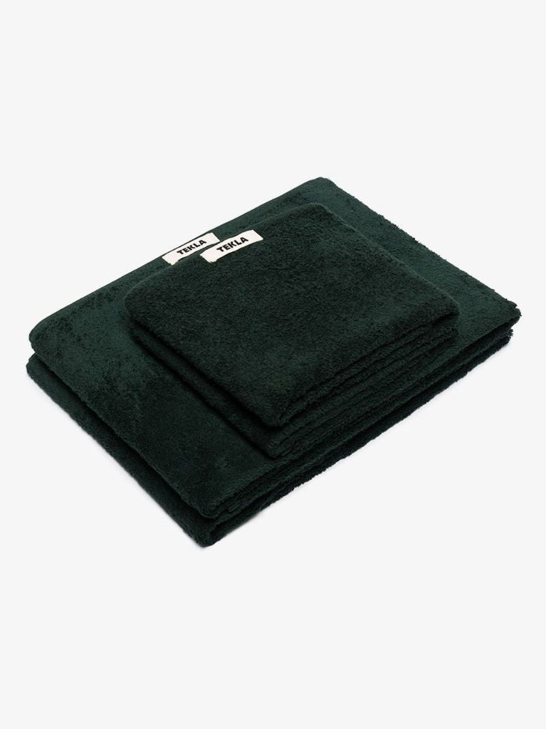 Green Organic Cotton Towel Set