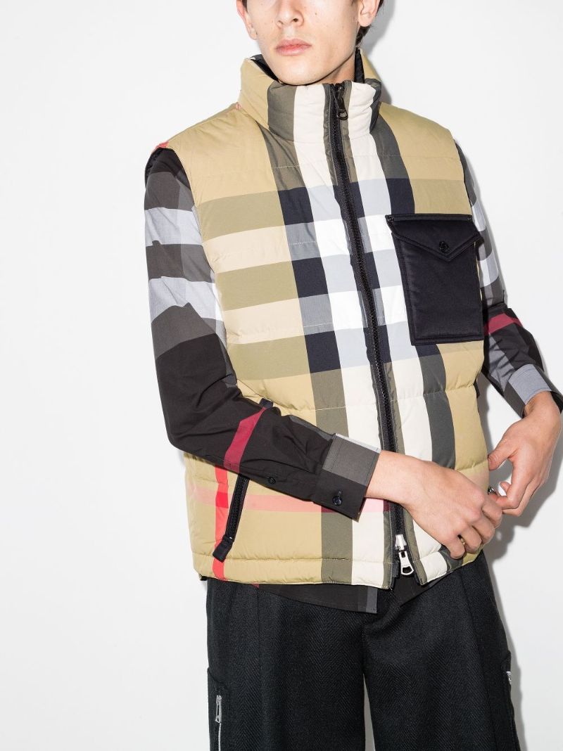 Romford House Check Reversible Gilet