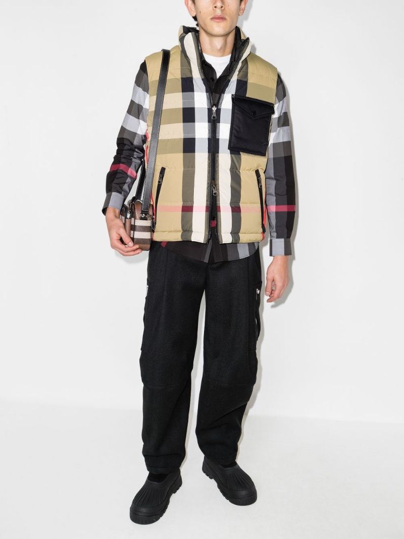 Romford House Check Reversible Gilet