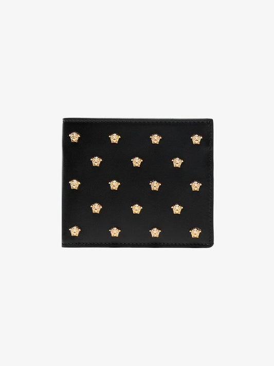 Black Medusa Leather Wallet