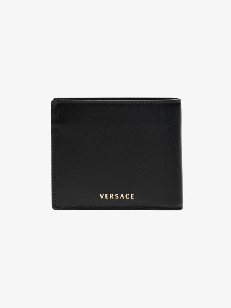 Black Medusa Leather Wallet