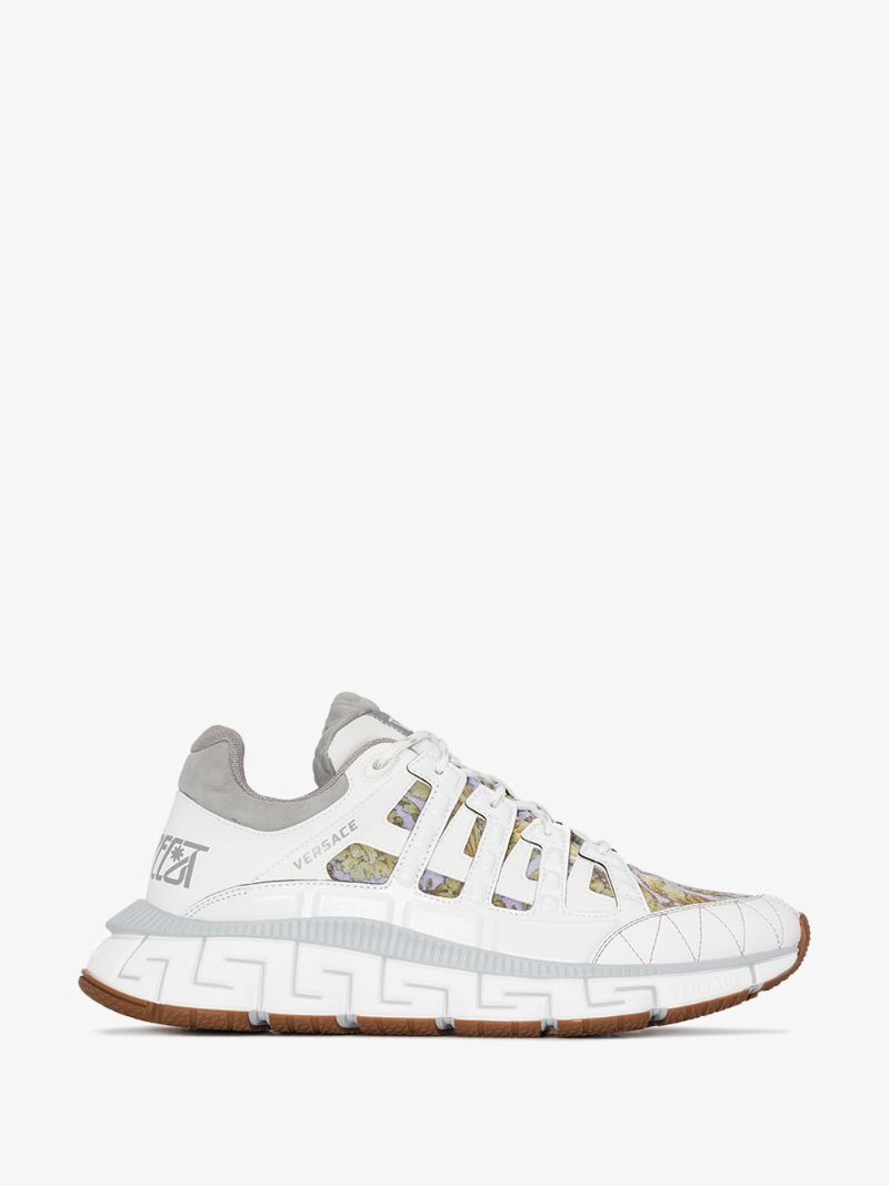 White Trigreca Low Top Sneakers
