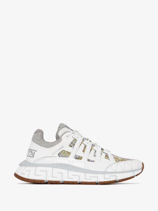 White Trigreca Low Top Sneakers