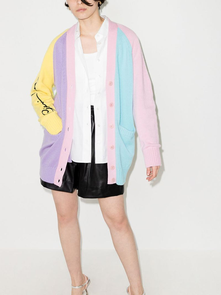 Gv Signature Colour Block Cardigan