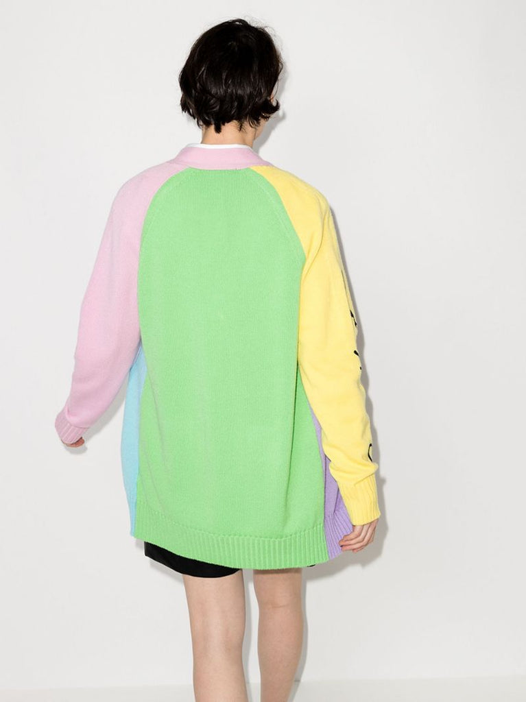 Gv Signature Colour Block Cardigan
