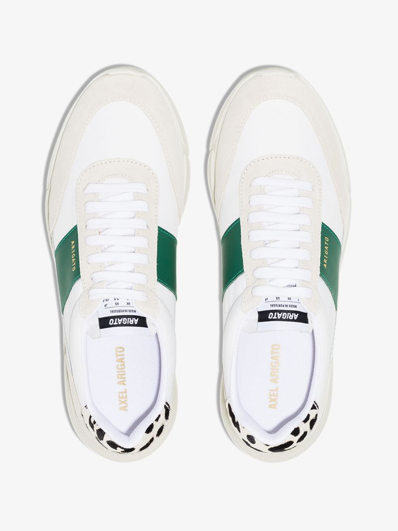 White Genesis Vintage Runner Sneakers