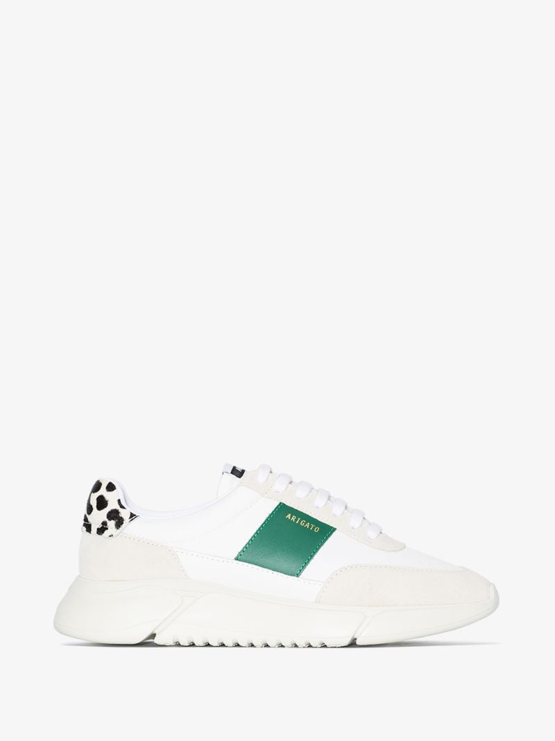 White Genesis Vintage Runner Sneakers