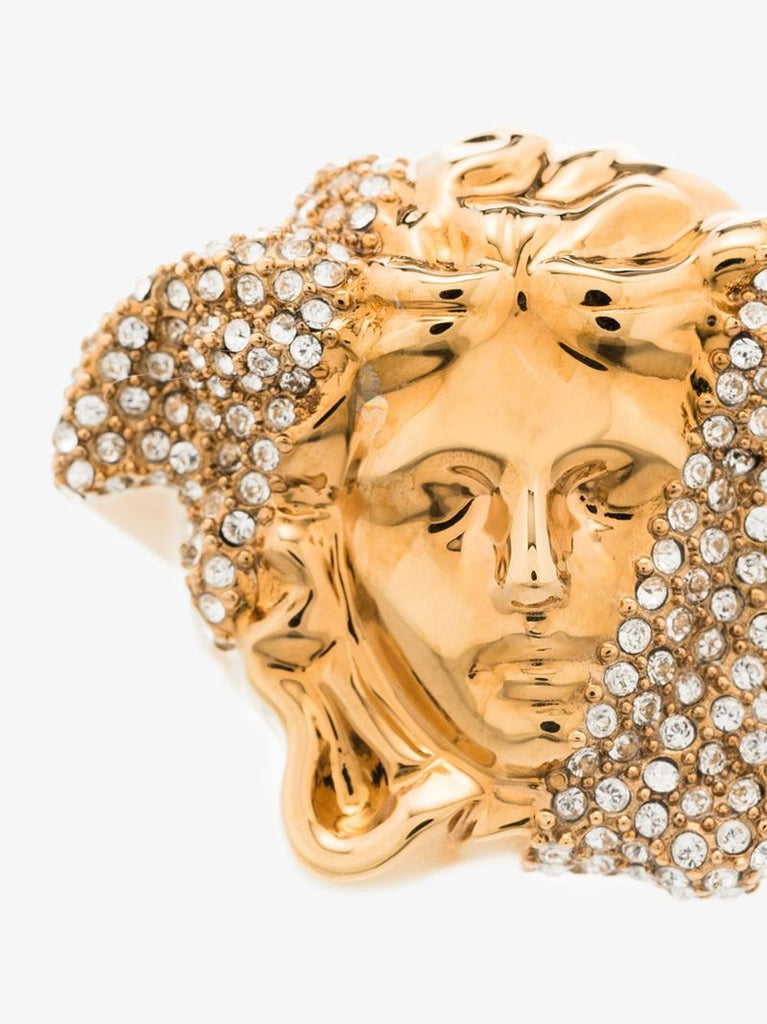 Gold Tone Palazzo Dia Crystal Ring