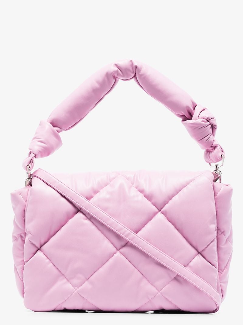 Pink Wanda Padded Shoulder Bag