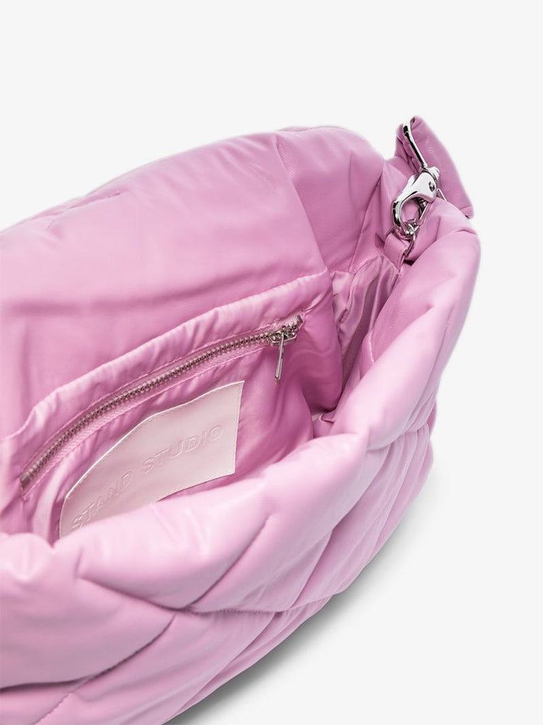 Pink Wanda Padded Shoulder Bag