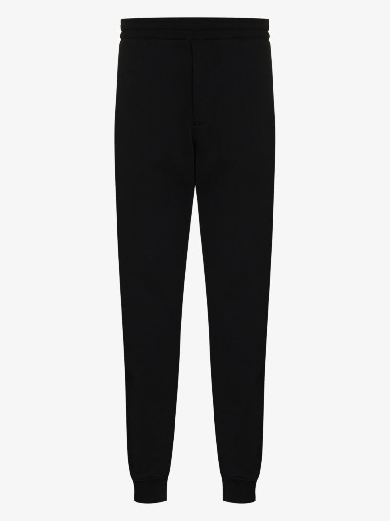 Black Logo Tape Track Pants