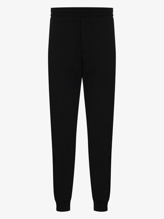 Black Logo Tape Track Pants