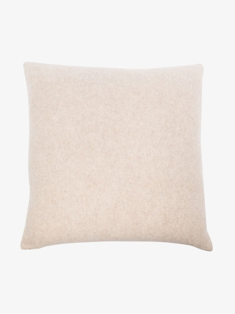 Multicoloured Squares Patchwork Cushion