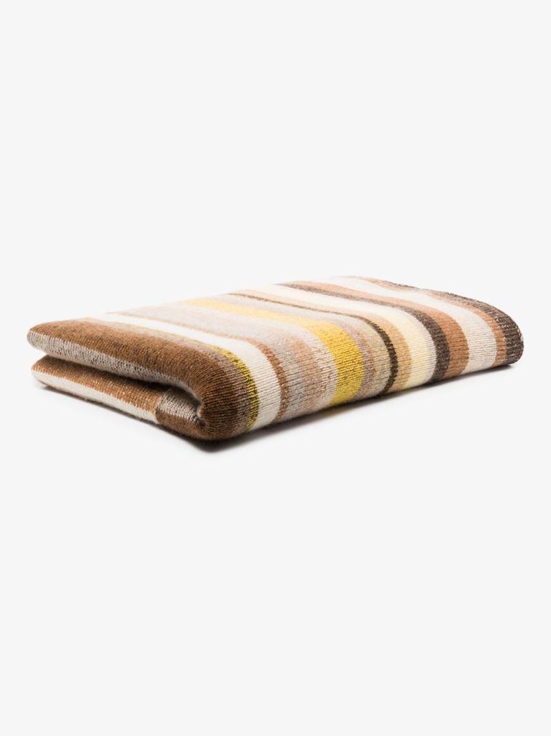Multicoloured Super Soft Cashmere Blanket