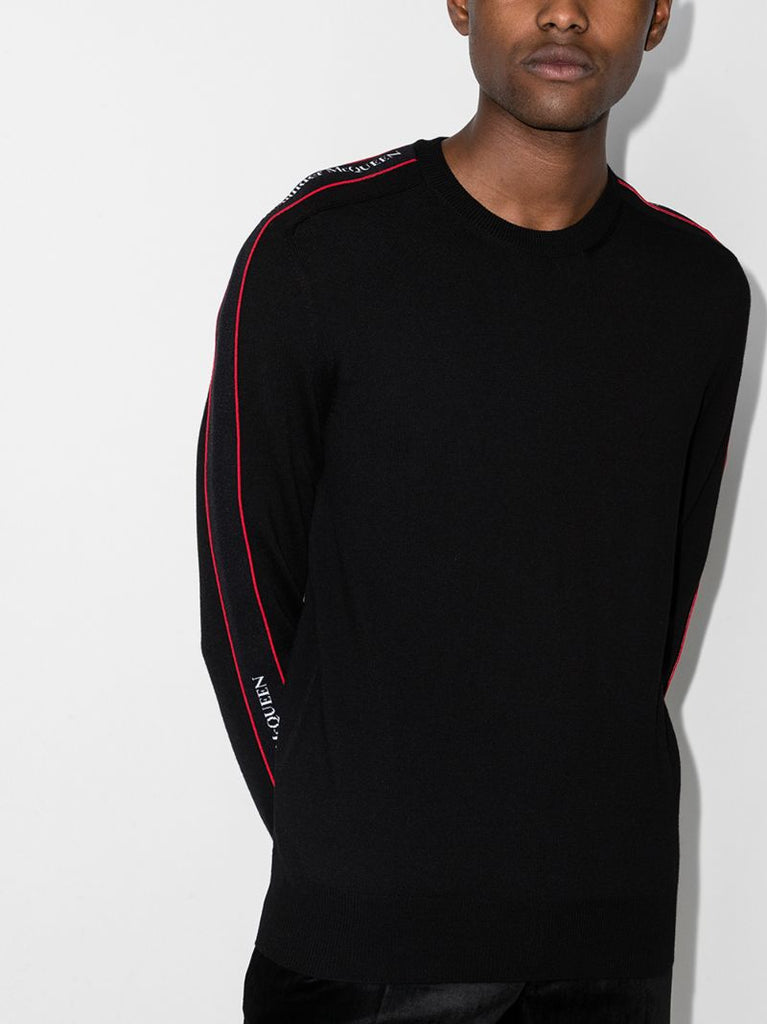Logo Tape Wool Sweater