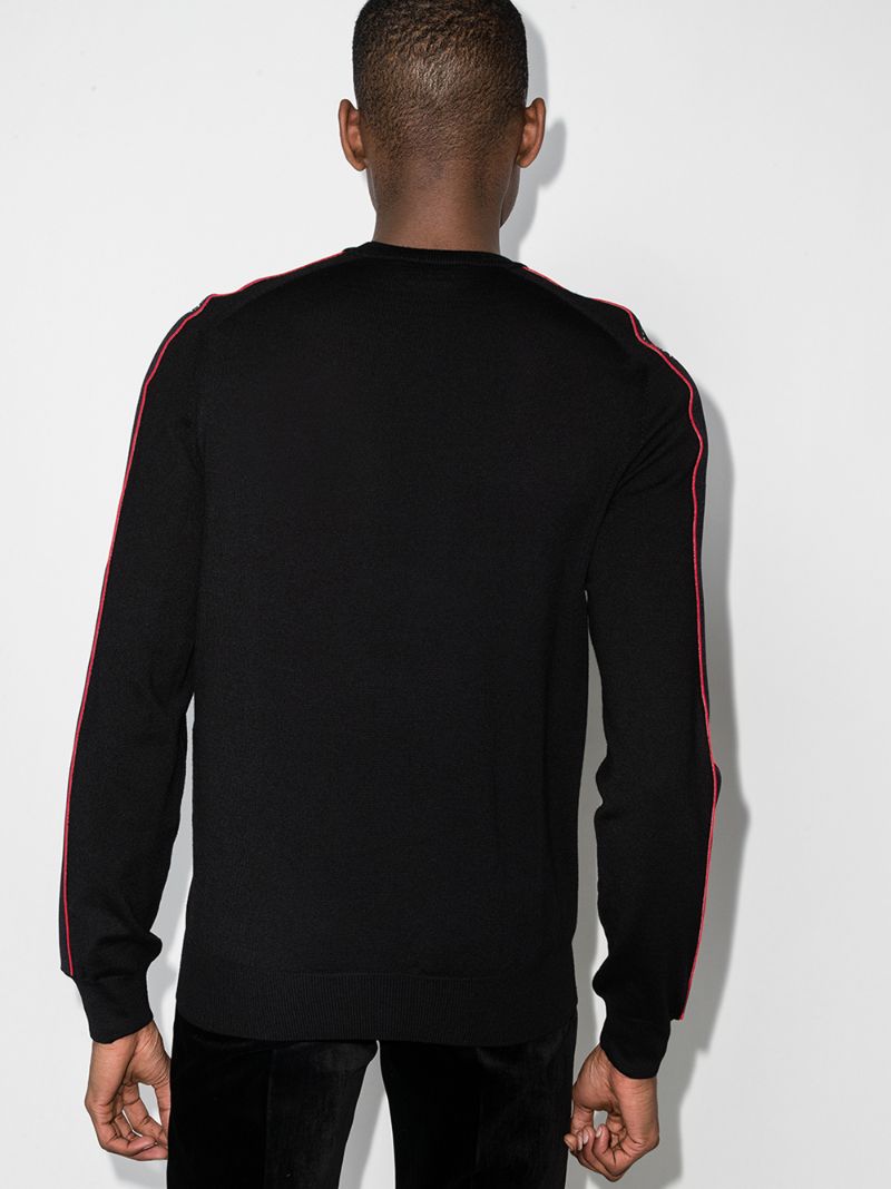 Logo Tape Wool Sweater